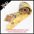 Mens Wholesale Silk Floral Necktie with Lapel Pin Neck Tie